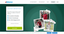 Desktop Screenshot of ebalance.ch